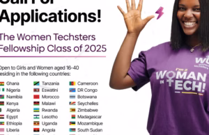 The Women Techsters Fellowship Program 2025 for young girls and women.