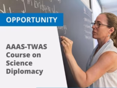 AAAS-TWAS Course on Science Diplomacy 2025