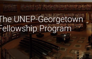 UNEP-Georgetown Law Global Environment and Sustainability Law Fellowship 2025-2026 (Funded)