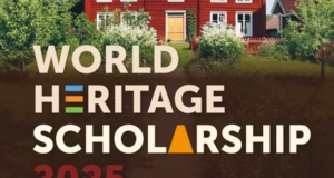 UNESCO World Heritage Scholarship 2025 (grant of 50,000 SEK)