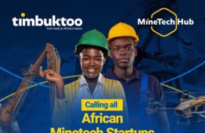 UNDP timbuktoo MineTech Accelerator Programme 2025 for young African Mining Entrepreneurs.