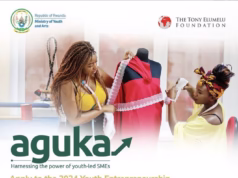 The Tony Elumelu Foundation Aguka Ideation Entrepreneurship Programme 2025 for young Rwandans.