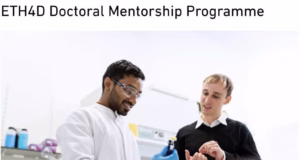 Engineering for Development (ETH4D) Doctoral Mentorship Program 2025/2026 (Fully Funded to ETH Zurich, Switzerland)