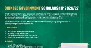 Chinese Government Scholarship 2026/2027 for South Africans chinese-government-scholarship-2026/2027-for-south-africans