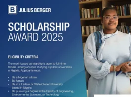 julius-berger-nigeria-scholarship-scheme-2025