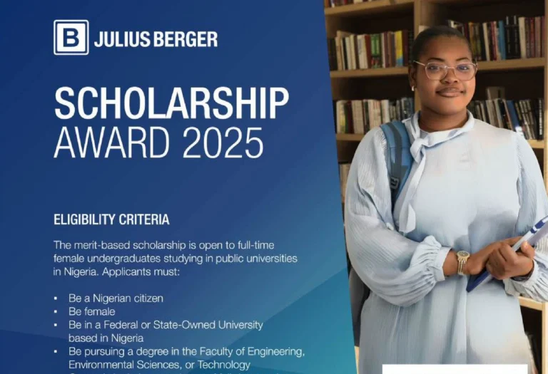 julius-berger-nigeria-scholarship-scheme-2025