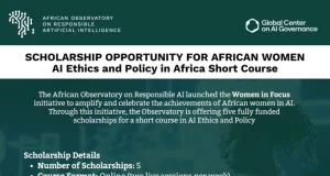 African Observatory on Responsible AI Scholarship for African Women 2025 african-observatory-on-responsible-ai-scholarship-for-african-women-2025