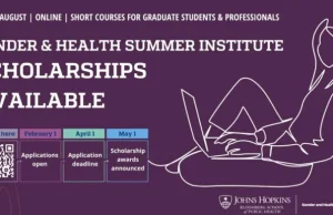 John Hopkins University Gender and Health Summer Institute 2025 (Scholarship available) john-hopkins-university-gender-and-health summer-institute-2025-(scholarship-available)
