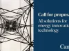 Call for Proposals: Artificial Intelligence for Canadian Energy Innovation 2026 call-for-proposals:-artificial-intelligence-for-canadian-energy-innovation-2026