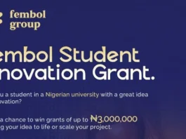 fembol student-innovation-grant-2025-(up-to-3-million-naira)