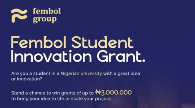 fembol student-innovation-grant-2025-(up-to-3-million-naira)