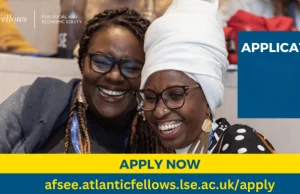 Atlantic Fellows for Social and Economic Equity (AFSEE) Programme 2026-2027 (Fully-funded) atlantic-fellows-for-social-and-economic-equity-(afsee)-programme-2026-2027-(fully-funded)