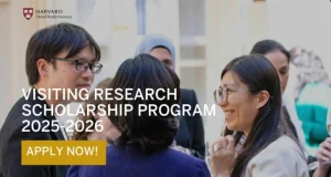 Harvard Global Health Institute Visiting Research Scholarship Program 2025-2026 (Funded) harvard-global-health-institute-visiting-research-scholarship-program-2025-2026-(funded)