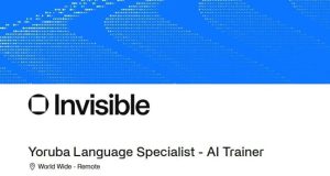 Hot Job: Yoruba Language Specialist – AI Trainer hot-job:-yoruba-language-specialist-–-ai-trainer