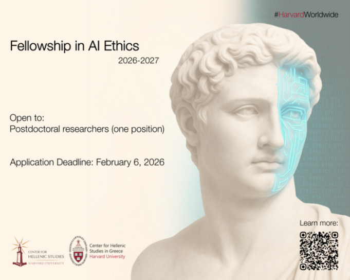 harvard-university-center-for-hellenic-studies-in-greece-fellowship-in-ai-ethics-2026-2027-($12,000-stipend)