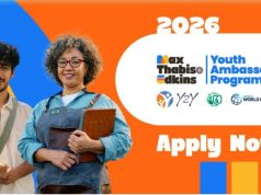 Max Thabiso Edkins Youth Ambassador Program 2026 max-thabiso-edkins-youth-ambassador-program-2026