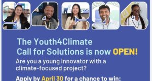 Youth4Climate Call for Solutions 2026 (up to $30,000) youth4climate-call-for-solutions-2026-(up-to-$30,000)