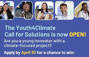 Youth4Climate Call for Solutions 2026 (up to $30,000) youth4climate-call-for-solutions-2026-(up-to-$30,000)