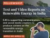 EJN Text and Video Reports on Renewable Energy in India Programme 2026 ejn-text-and-video-reports-on-renewable-energy-in-india-programme-2026