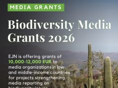 EJN Biodiversity Media Grants 2026 (up to 12,000 EUR) ejn-biodiversity-media-grants-2026-(up-to-12,000-eur)