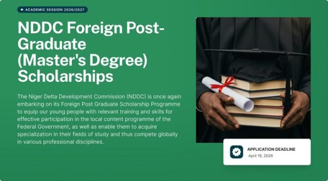 nddc-foreign-postgraduate-scholarship-programme-2026