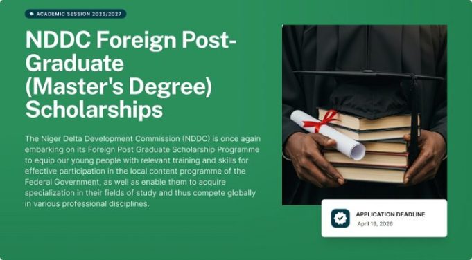 nddc-foreign-postgraduate-scholarship-programme-2026 nddc-foreign-postgraduate-scholarship-programme-2026