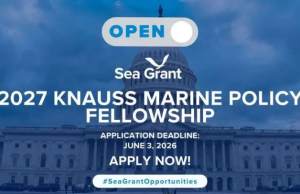 Sea Grant Knauss Fellowship 2027 for Graduate Students sea-grant-knauss-fellowship-2027-for-graduate-students