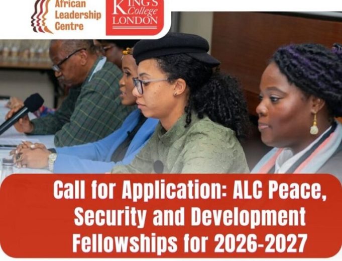 african-leadership-centre-fellowships-for-african-scholars-in-peace,-security-and-development 2026-(degree-awarding)