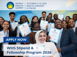 world-health-summit-2026-stipend-&-fellowship-program
