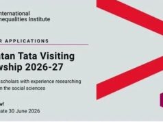 Sir Ratan Tata Postdoctoral Fellowship 2026/2027 at the LSE (Funded) sir-ratan-tata-postdoctoral-fellowship-2026/2027-at-the-lse-(funded)