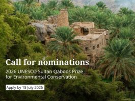 unesco-sultan-qaboos-prize-for-environmental-conservation-2026-($100,000-award)