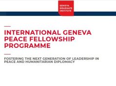 International Geneva Peace Fellowship Programme 2026 international-geneva-peace-fellowship-programme 2026