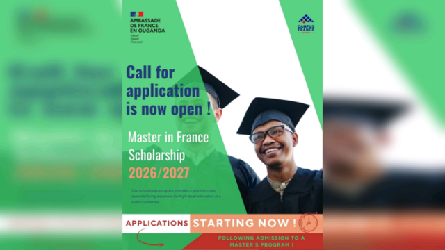 embassy-of-france-in-uganda-master’s-scholarships-2026/2027