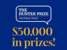 Hunter Prize for Public Policy 2026 ($50,000 in cash prizes) hunter-prize-for-public-policy-2026-($50,000-in-cash-prizes)