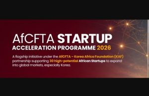 AfCFTA Secretariat x Korea-Africa Foundation Startup Partnership Program 2026 afcfta-secretariat-x-korea-africa-foundation-startup-partnership-program-2026