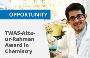 TWAS-Atta-ur-Rahman Award in Chemistry 2026 (up to $5,000) twas-atta-ur-rahman-award-in-chemistry-2026-(up-to-$5,000)
