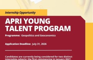 Africa Policy Research Institute (APRI) Young Talent Program 2026 africa-policy-research-institute-(apri)-young-talent-program-2026