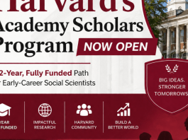 harvard’s-academy-scholars-program-now-open:-a-2-year,-fully-funded-path-for-early-career-social-scientists