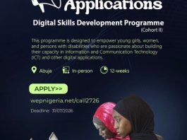 wep-opens-applications-for-free-digital-skills-development-programme-for-young-women-and-persons-with-disabilities-–-apply-by-31-july-2026