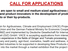 Call for Applications: VACE Project Supports Agri-Food SMEs to Develop New Ginger and Tomato Products in Nigeria (2026) call-for-applications:-vace-project-supports-agri-food-smes-to-develop-new-ginger-and-tomato-products-in-nigeria-(2026)