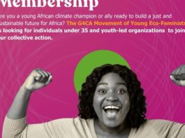 call-for-participation:-g4ca-movement-opens-call-for-membership-for-young-eco-feminist-climate-justice-leaders-in-africa