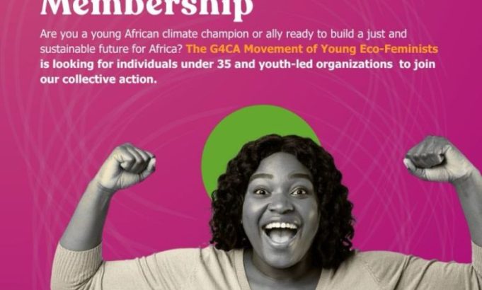 call-for-participation:-g4ca-movement-opens-call-for-membership-for-young-eco-feminist-climate-justice-leaders-in-africa