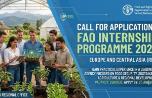 FAO Opens Internship Applications for Europe and Central Asia Regional Office: Apply by 25 Aug 2026 fao-opens-internship-applications-for-europe-and-central-asia-regional-office:-apply-by-25-aug-2026