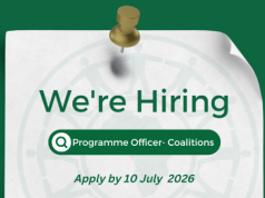 ACCORD is Seeking a Programme Officer (Coalitions Project) in South Africa – Apply By 10 July 2026 accord-is-seeking-a-programme-officer-(coalitions-project)-in-south-africa-–-apply-by-10-july-2026