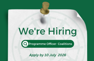 ACCORD is Seeking a Programme Officer (Coalitions Project) in South Africa – Apply By 10 July 2026 accord-is-seeking-a-programme-officer-(coalitions-project)-in-south-africa-–-apply-by-10-july-2026