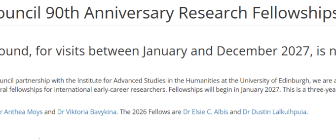 british-council-and-university-of-edinburgh-open-2027-research-fellowship-for-early-career-scholars-in-global-humanities-and-international-development british-council-and-university-of-edinburgh-open-2027-research-fellowship-for-early-career-scholars-in-global-humanities-and-international-development