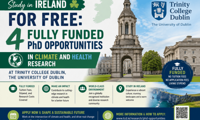 study-in-ireland-for-free:-4-fully-funded-phd-opportunities-in-climate-and-health-research-at-trinity-college-dublin,-the-university-of-dublin study-in-ireland-for-free:-4-fully-funded-phd-opportunities-in-climate-and-health-research-at-trinity-college-dublin,-the-university-of-dublin
