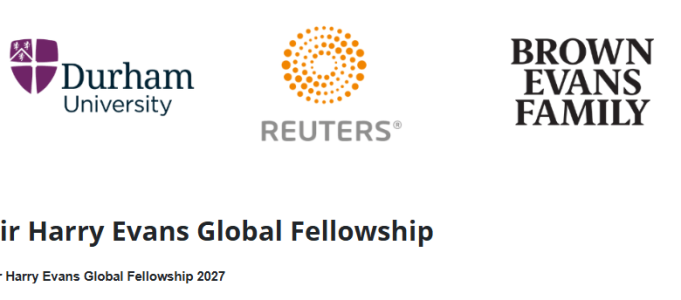 sir-harry-evans-global-fellowship-2027:-advancing-the-future-of-investigative-journalism