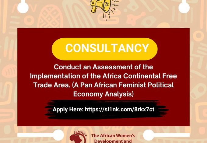 femnet-invites-consultants-for-pan-african-feminist-assessment-of-afcfta-implementation-–-apply-by-15-july-2026 femnet-invites-consultants-for-pan-african-feminist-assessment-of-afcfta-implementation-–-apply-by-15-july-2026