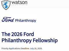 Ford Philanthropy Fellowship 2026: Fully Funded Opportunity for Entrepreneurs and Community Leaders ford-philanthropy-fellowship-2026:-fully-funded-opportunity-for-entrepreneurs-and-community-leaders
